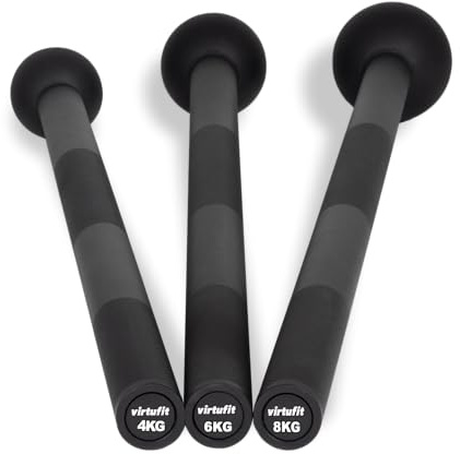 VirtuFit Kit Macebell - Noir - 4, 6, 8 kg