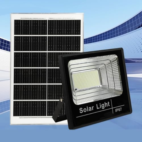HYZHANHONG Projecteur Solaire d'extérieur 400 W-2000 W, éclairage de Rue Solaire IP67, étanche, LED, éclairage de sécurité du crépuscule à l'aube, pour Parking, Stade, terrasse,2000W