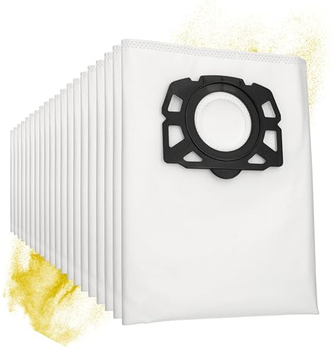 20 vacuum cleaner bags for Karcher vacuum cleaner WD6 - WD 6 P Premium alternative to original 2.863-006.0, 28630060 by Microsafe