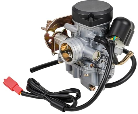 GY6 150cc-250cc Vergaser, 26 mm Motorrad Vergaser für GY6 150cc 200cc 250cc | für Motor Roller ATVs Go Karts Dirt Bikes