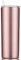 Gteller – Gobelet fin à double paroi en acier inoxydable 18/8 avec paille et couvercle, tasse de voyage isotherme pour garder les boissons froides et chaudes (or rose, 570 ml)
