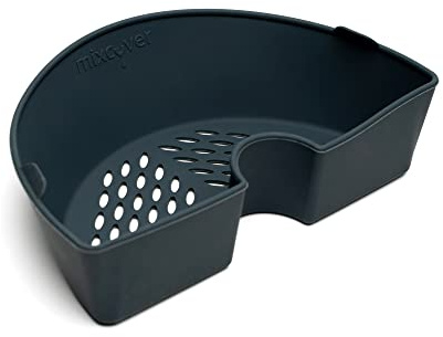 Mixcover Garraumteiler (hälftig) für Thermomix Varoma Dampfgarraum - zum Aufteilen des Garraums, Dampfgarteiler kompatibel mit TM5 TM6 TM31 halb