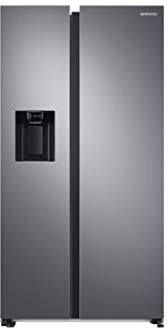 Samsung Frigorifero Side by Side RS68A8531S9/EF Senza Allaccio Idrico, Libera installazione, 634L, 91l x 178h x 72p cm