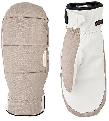 Hestra Unisex CZone Rahmenhandschuh, isolierte Fäustlinge für Winter, Schnee und kaltes Wetter, Beige – 10