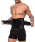 Channo Bauchgurt - Stabiler Gürtel mit Doppelklettverschluss, ideal als postoperative Bauchbandage, Bauchweggürtel und Waist Trainer - Packung mit 1, Schwarz, 4XL