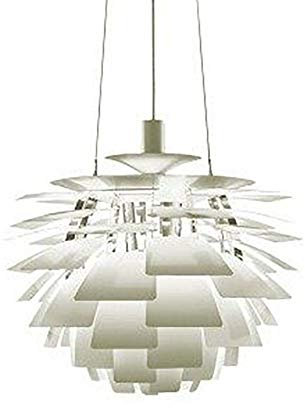 Kreativer Mode-tannenzapfen-Kronleuchter,Moderner Minimalistischer Kronleuchter,Wohnzimmerlampe,Studie Lampe,Bar Lampe,Schlafzimmer Kronleuchter-Weiß. 38 * 40cm