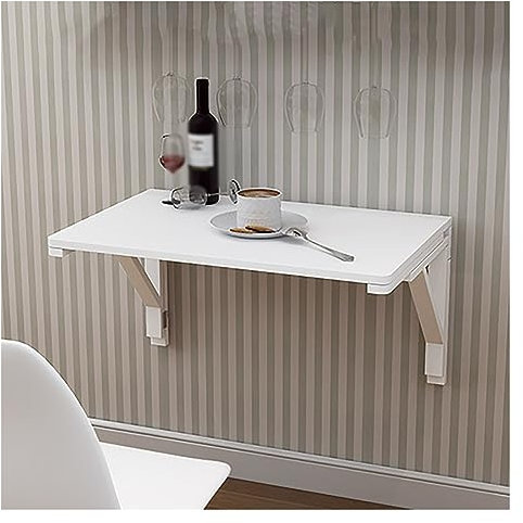Wandklapptisch Balkon Wetterfest,Einfacher Schwebender Klappbarer Wandtisch,Wandmontierter Klapptisch,Platzsparender Wandklapptisch,Platzsparender Computertisch Für Arbeitszimmer,Schlafzimmer ( Size :