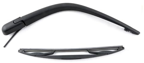 YSLQVFSW Scheibenwischer für Renault Twingo 1993-1997 1998 1999 2000 2001 2002 2003 2004 2005 2006 2007, Hinten Scheibenwischerarm Heckwischerblätter Alle Wetter Auto Zubehör
