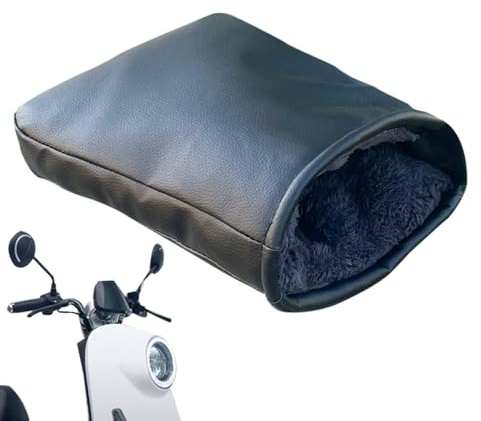 Gants de guidon de vélo, gants de guidon de moto, manchons coupe-vent pour guidon de moto | Housse de protection pour guidon d'hiver, chauffe-guidon, gants pour temps froid d'hiver