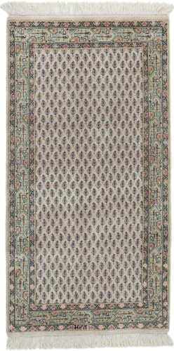 Nain Trading Indo Mir 69x141 Handgeknüpft Orientteppich Läufer Teppich Wolle Indien