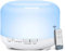 YASTA Diffusore Di Aromi Oli Essenziali 500 Ml Umidificatore Profumatore per ambienti elettrico Illuminazione 7 Colori Led Vaporizzatore Purificatore Ambiente Lampada di fraganza Nebulizzatore