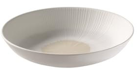 APS 85510 - Cuenco (22,5 x 4,5 cm, 0,8 L, melamina, color blanco/beige)