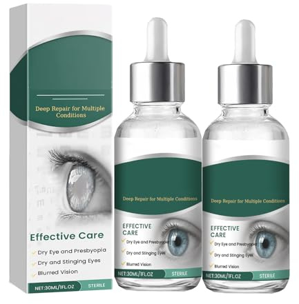 Suero de nano gotas para los ojos, gota para los ojos para presbicia (2 pcs)