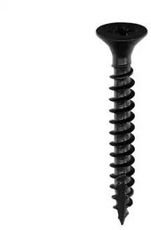 170g Wood Screws 3 x 30mm – Black Pozi Countersunk Screws for Indoor & Outdoor Use – Corrosion-Resistant, Sharp Thread for Woodworking, DIY & Construction