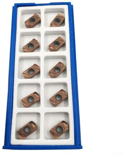 10 piezas LNMU0303ZER-MJ Fresa de carburo CNC torno torno herramienta de torneado para semiacabado y acabado de alto mecanizado