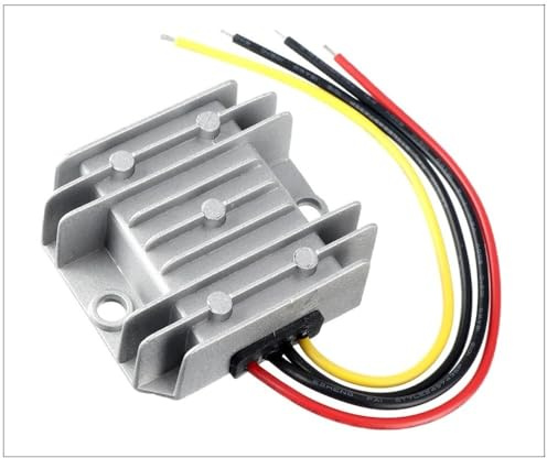 QfUxYYSLD Convertitore DC da 24 V a 12 V 5 A 10 A 20 A DC Stabilizzatore da 24 Volt a 12 Volt Regolatore di tensione modulo per auto (5A)