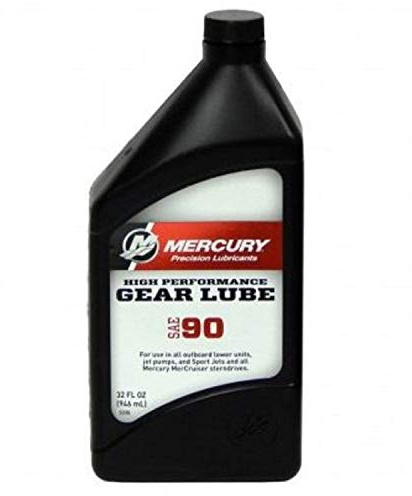 Mercury Mercruiser OEM High Performance Gear Oil Quart 32oz. 92-858064K01