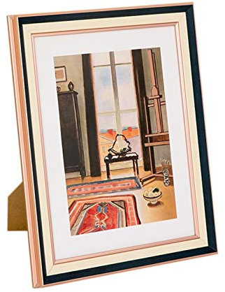 F-HOME Bilderrahmen, A4 Retro Harz Fotorahmen Set Tisch Fotorahmen Kreative Dekoration Bilderrahmen Wandbehang Wohnzimmer Schlafzimmer Desktop-Display-Ständer (Farbe : Rosa, Größe : A4(21×29.7cm))