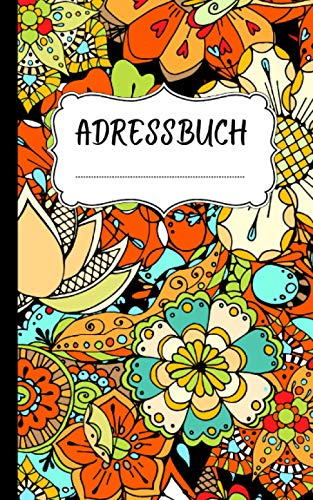Adress- und Telefonbuch mit Register: Telefonbuch mit Register A-Z, Adressbuch mini mit Geburtstagskalender ❘ 5 x 8 Zoll, ca. A6, 110+ Seiten, Softcover