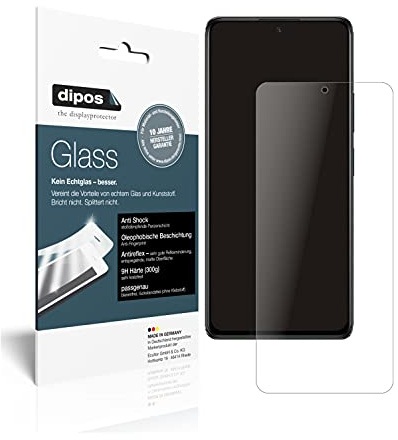 dipos I Protector de Pantalla Mate Compatible con Xiaomi Redmi Note 10S Vidrio Flexible Cristal Proteccion 9H