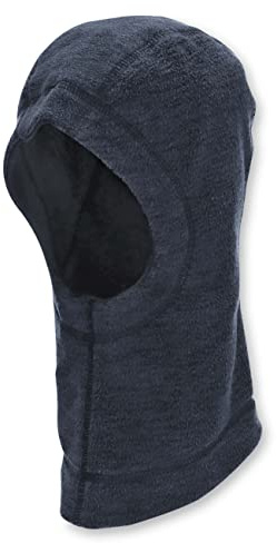 Sterntaler Baby Jungen Schalmütze Kleinkinder Mütze - Melange Mütze - gefüttert mit Singlejersey - marine, 49