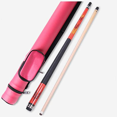 Billard Queue 57 Zoll 13 mm Queue-Spitzen, 1/2 Gelenk, Pflege Ihres tragbaren Billard-Queues, geeignet für Häuser PIOKUHB 230228(Color:c,Size:11.75mm)