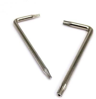 oavhvchg 200pcs T8 con Foro a Sei lobi Testa Torx a Prova di manomissione Sicurezza bullone Foro cacciavite cacciavite Chiave