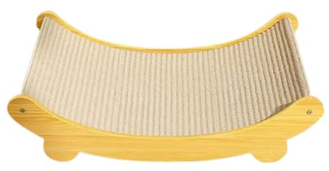 Rascadores de sisal para gatos, cama rascadora para gatos, rascadores de sisal reutilizable, cama de cartón para gatos grandes, medianos y pequeños | Poste rascador reutilizable de sisal para gatos, cama de cartón para gatos grandes, medianos y pequeños