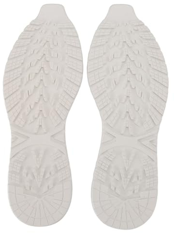 Full Sula Ersättning, 32,2x11,5 Cm Anti-slip Gummi Ersättning Sko Botten Reparationsmaterial, Anti-slip Gummi Sko Reparationsmaterial, Sko Sula Ersättning (Vit)