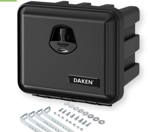 DAKEN Just 400 Werkzeugkasten 400x350x300 mm Staubox 21L LKW Staukasten (Mit Universal-Halter)