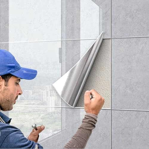 Dalle de plafond Panneaux Plafond Plastique, Panneaux Muraux Suspendus Décoration Intérieure - Prévention Casse, Revêtement Plafond Autocollant Imperméable(300x600 mm 60 pcs cover 10.8 m²)