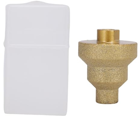Fafeicy Diamante Paso Chaflán Soldado Pagoda Broca Aleación Acero Agujero Abridor M14 Hilo para Hormigón Azulejos Mármol Granito Taladro Kit