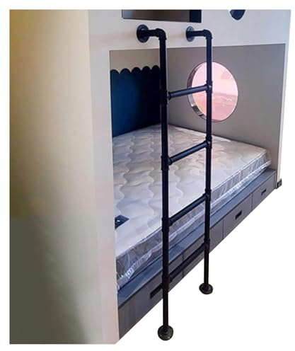 Scaletta per letto a castello, facile scaletta per camper, rimorchi, dormitori, letti a castello, soluzione di accesso sicuro per bambini e adulti