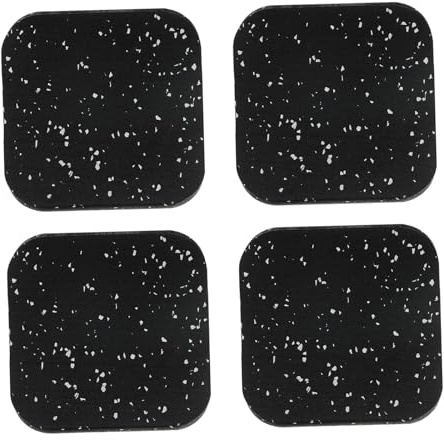 Oshhni 4 Treadmill Mats, Anti-vibration, Multifunctional, Non-slip, Rubber for Recumbent Bikes And Washable.