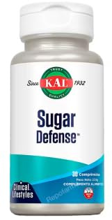 Pack de 2 - Sugar Defense Combinación Avanzada con Ácido Alfa Lipoico, Canela y Cromo (30 Comprimidos) – Control de Azúcar – Lote de 60 Pastillas