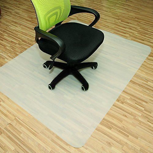 Rapid Teck® Bodenschutzmatten 75cm x 120cm für Hartböden in 6 Größen Bürostuhlunterlage Bodenschutzmatte Semi transparent