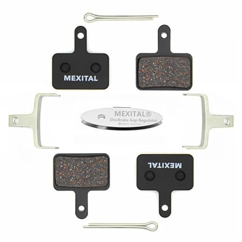 MEXITAL 2 coppie Pastiglie Freni in Ceramica per Bicicletta Acera M3050 M375 M416 MT200 400 Alivio M395 446 Altus M315 365 BR-M355 M415 M575 Deore Nexave BR TEKTRO HD MD ALHONGA HJ HT