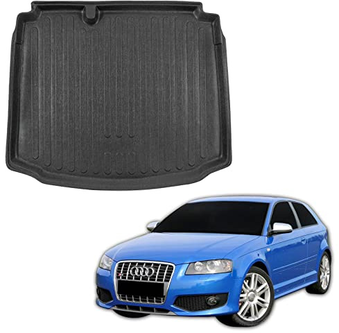 SCOUTT Kofferraumwanne TPE für Audi A3 8P Schrägheck 2003-2012 Schwarz