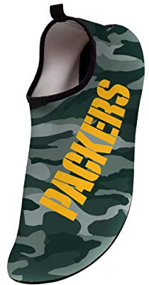 FOCO Herren Yoga Gym Aquaschuhe Green Bay Packers NFL Wassersocke Camo – M, Team-Farbe