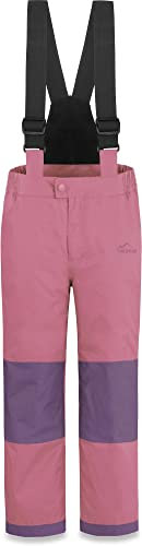 normani Kinder Thermohose Winterhose Skihose - Wasserdicht 11000 mm - für Jungen und Mädchen mit abnehmbaren Hosenträgern, verstärkten Knie- und Gesäßbereich