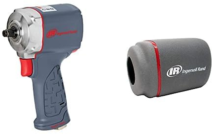 Ingersoll-Rand, Compact Impact Wrench, 3/8, 15QMAX with Protective Boot, Set