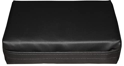 Rehabilitation Advantage Body Positioning Black Rectangle Bolster 12 Inch x 8 Inch x 3 Inch