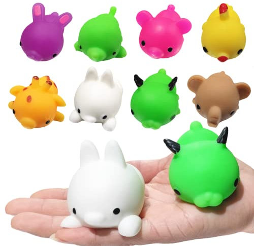 8-teilige Jumbo Mochi Squishy Spielzeug Squishy Tiere Stress Reliever Kinder Party Gefälligkeiten