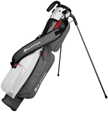 Orlimar Pitch 'N Putt Elite Sunday Golftasche aus Kunstleder mit Ständer für Damen und Herren