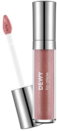 Flormar Dewy Lip Glaze - Glänzender Lipgloss mit feuchtigkeitsspendender Formel – Nicht klebrig & langanhaltend – Transparentes Finish für volle, gepflegte Lippen – 21 Shine Today!