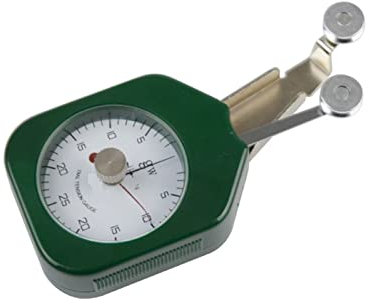 Krafttest-Push-Pull-Messgerät DTF-50. Textilspannmesser Metalldrahtspannmesser Drahtdrahtgarnspannungstest Kleine Größe, geringes Gewicht und Multifunktionsfunktion für Druck- und Zugprüfungen