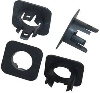 PDC Parksensor Kompatibel mit E38 E39 E46 X5 E53 E60 E61 E64 E65 E66 X3 E83 X6 E71 Z4 E85 E86 E87 E90 Halterung Parksensor-Montage 4 Stück Autoteile