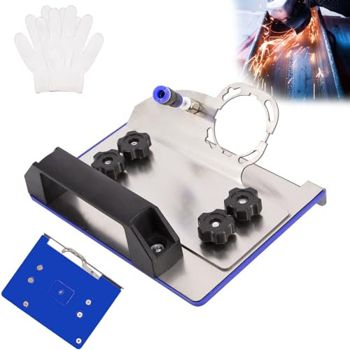 Angle Grinder Stand for Tile 45° Chamfer Cutting, 45 Degree Angle Tile Grinding Fixed Holder Grinds Sturdy Stand Tool, Degree Tile Chamfering Tool for 100-Type Angle Grinders