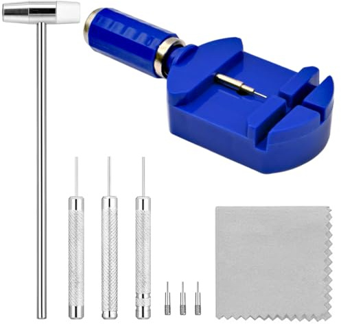 LICQIC Watch Link Removal Adjustment Tool Kit, for Strap Adjustment, Watch Resize Shortening Tool, Bracelet Chain Pin Remover