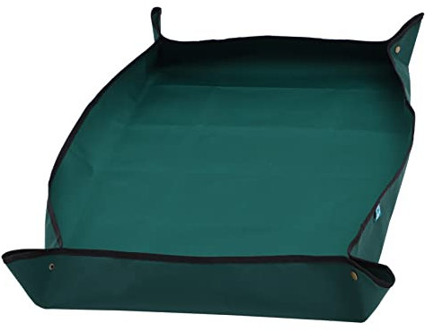 FUNOMOCYA Tapis De Jardinage Imperméable pour Rempotage Tapis De Sol Oxford pour Excavation Et Transplantation Facile à Nettoyer Et Plier